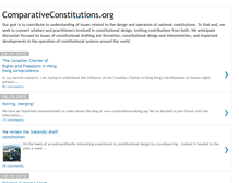 Tablet Screenshot of comparativeconstitutions.org